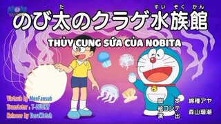 hình ảnh trong phim Doraemon thủy cung sứa của Nobita.