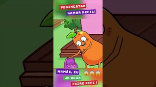 Mama, aku ingin ke kamar kecil!