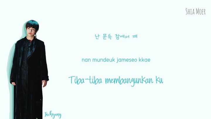 BTS (방탄소년단) V - SINGULARITY [Han/Rom/Ina] Color Coded Lyrics | Lirik Terjemahan Indonesia
