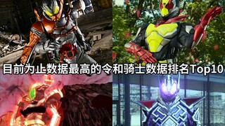 Top 10 Reiwa Kamen Rider dengan data tertinggi sejauh ini