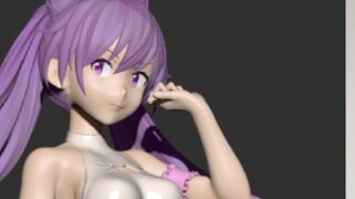Genshin Impact Figure Project 001 Keqing's swimsuit prototype is released! - Complete figure making 