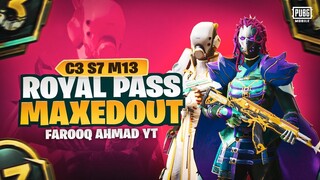 C3S7 Royal Pass Maxing out | 🔥 PUBG MOBILE🔥