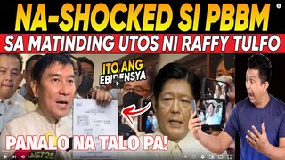 KAKAPASOK LANG DI-MAKAPANIWALA si PRESBBM sa PINAKITA ni RAFFY TULFO LlSENSYA TANGGAL NA PCSO