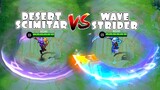 Khaleed Wave Strider VS Desert Scimitar Skin Comparison