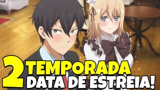 OTOME GAME SEKAI WA MOB 2 TEMPORADA DATA DE LANÇAMENTO | QUANDO LANÇA 2 TEMPORADA?