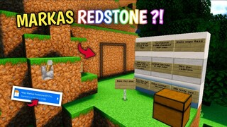 MARKAS REDSTONE!! SEMBUNYI DISINI GAK AKAN KETAHUAN!! - Map Showcase Minecraft #198