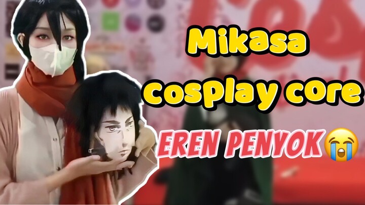 Mikasa With Eren Gajadi Rumbling😔