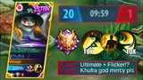 THE MOST AGGRESSIVE KHUFRA ULTIMATE + FLICKER ON SOLO RANKED GAME! | MLBB