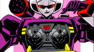 Koleksi abstrak non-mainstream Transformers Multiverse Arcee, dari ilustrasi Makotron Ono Makoto