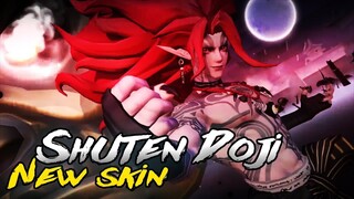 Shuten Doji New Skin: Demonic·Lord Preview | Onmyoji Arena