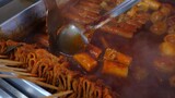 Korea's representative snack tteokbokki, amazing Fried, and hotteok Korean Street Food by YumYum얌얌