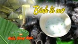 Lạ lùng thứ bánh màu đen bóng mà ngon béo hết chỗ chê - Đặc sản miền sông nước - Bánh lá mơ miền Tây