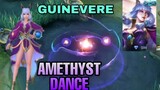 Guinevere Special Skin Amethyst Dance Gameplay - Mobile Legends Bang Bang