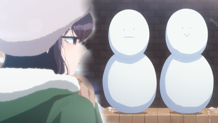 Komi san and Tadano make snowman couple~ Komi Can't Communicate Season 2 Episode 5 見さんは、コミュ症です。 2期