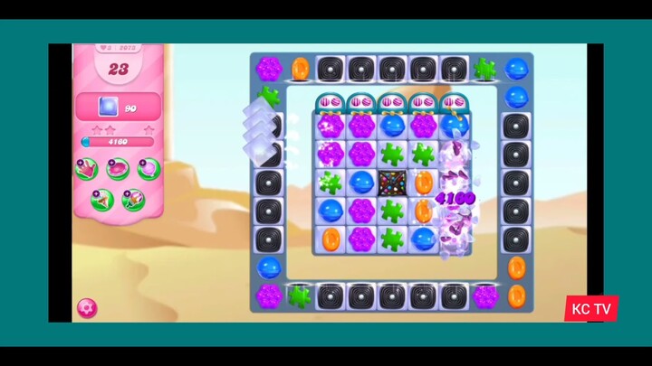 CANDY CRUSH SAGA LEVEL 2073 NEW VERSION NO BOOSTER
