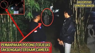 PENAMPAKAN POCONG PALING JELAS 😭TEREKAM CAMERA