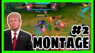 NO SAVAGE? HAIRSTYLIST MONTAGE  GUSION MONTAGE⚡#2  MLBB