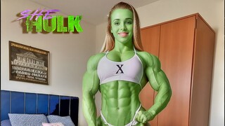 she hulk transformation in the night