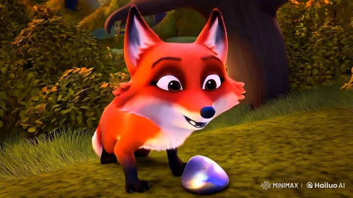 Fox play with chicken 2025