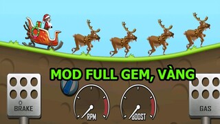 Hill Climb Racing Mod Apk fULL Vàng, Gem - Mở Khóa Xe Ông Gia Noen Xịn Nhất Top Game - Thành EJ