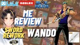 MeReview skill/jurus dari SWORD Wando milik Roronoa Zoro (BLOXFRUITS) #28