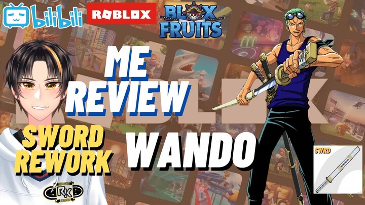 MeReview skill/jurus dari SWORD Wando milik Roronoa Zoro (BLOXFRUITS) #28