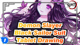 Black Sailor Suit | Tablet Drawing_1