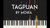Tagpuan by Moira Synthesia Piano Tutorial with free sheet music