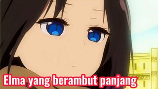 Elma yang berambut panjang