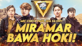 Reborn Udah Akrab Sama Miramar | Mic Check PMPL SEA Season 4 Super Weekend 1 - EVOS Reborn