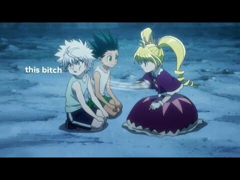 Killua Zoldyck arguing with women for 14 minutes straight