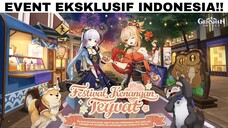 Genshin Impact akan mengadakan Festival Kenangan Teyvat untuk para fans di Indonesia!!