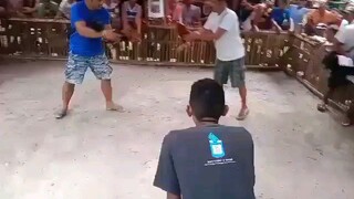 Panalo Pula Di manlang nakasugat ang kalaban.