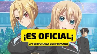 ¡OFICIAL¡ OTOME GAME SEKAI WA MOB TENDRÁ 2 TEMPORADA