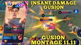 gusion insane damage ~ gusion montage skin 11.11
