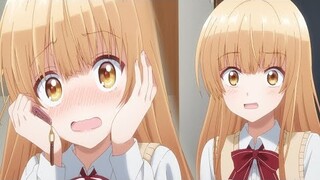 Mahiru embarrassed thinking  about last night and  | Angel Next Door #anime