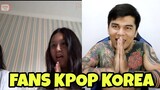 Fans Kpop korea ini malu di buat Gogo Sinaga || Prank Ome TV