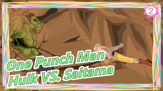 [One Punch Man] Baby Hulk VS. Baby Saitama_2