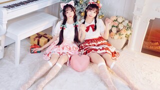 双 份 甜 妹♥可 爱 加 倍 ‖ 开门你的圣诞礼物到啦!