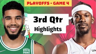 Miami Heat vs Boston Celtics Game 4 Full Highlights 3rd QTR | May 23 | 2022 NBA Season