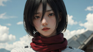 [AI] Đại chiến Titan -Mikasa