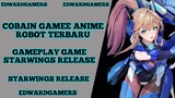 Cobain game anime robot terbaru gameplay game starwings  di pc