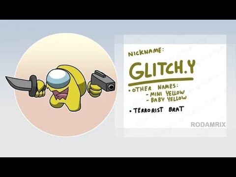 Glitchy's Best Moments | Among Us Animation Compilation