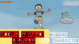 Nobita Jadi Pertapa?? ada2 aja nih kelakuannya, simak dalam fandub all character Doraemon