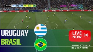🔴 Uruguay vs Brazil LIVE | Copa América 2024 | LIVE match today video game simulation