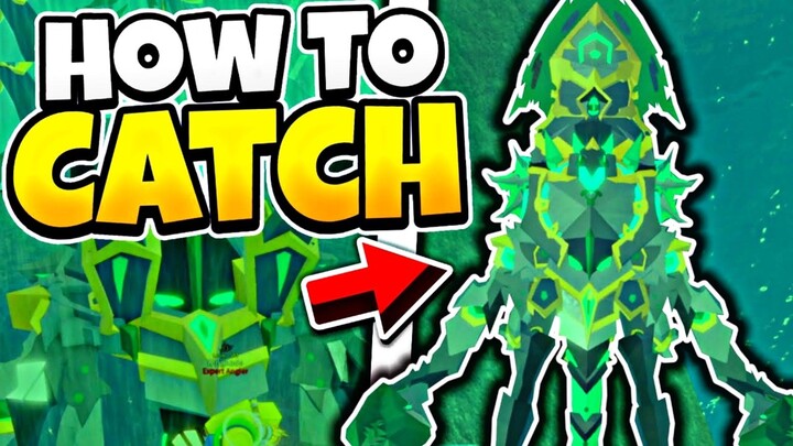 How to catch kraken in roblox fish☠️