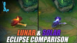 Lunar Eclipse vs Solar Eclipse Leona | Comparison | Wild Rift