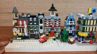 Out-of-print Lego 10230 Mini Street Scene Set, the beauty of miniature architecture, the epitome of 