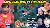 MPL S11 DI MULAI!! NGECAST BARENG WORLD!! MATCH 1 AURA VS RBL