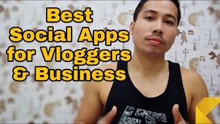 BEST SOCIAL MEDIA APPS FOR YOUTUBERS & BUSINESS!